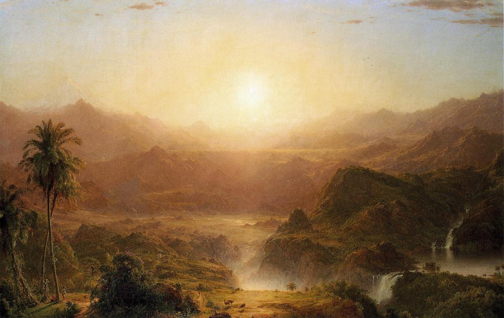 Frederic Edwin Church The Andes of Ecuador